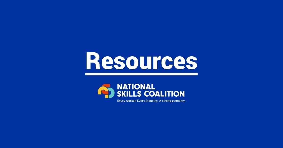 Resources - National Skills Coalition