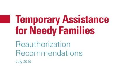 NSC releases TANF reauthorization recommendations