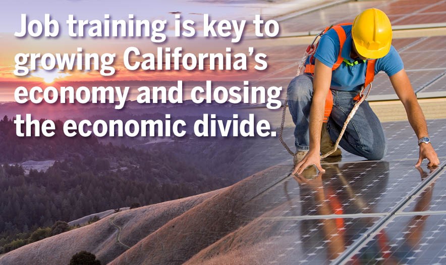 Job training is key to growing California’s economy and closing the state’s economic divide