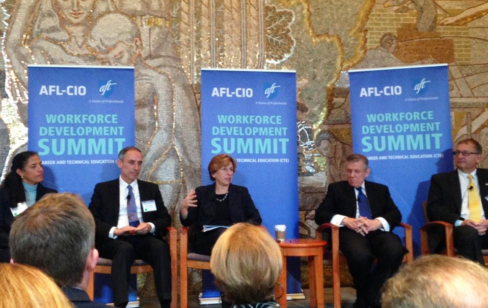 NSC and Key Labor Partners Attend AFL-CIO and AFT Summit on Career and Technical Education